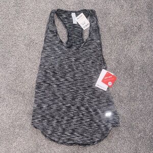 Marika Black Heather Women's Workout Racerback Tank Top
